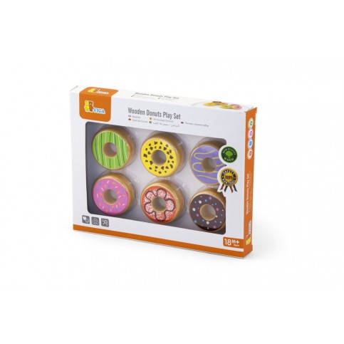 Donuts Play Set - 6pcs