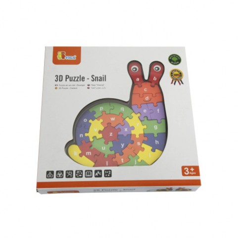 3D Snail Puzzle 