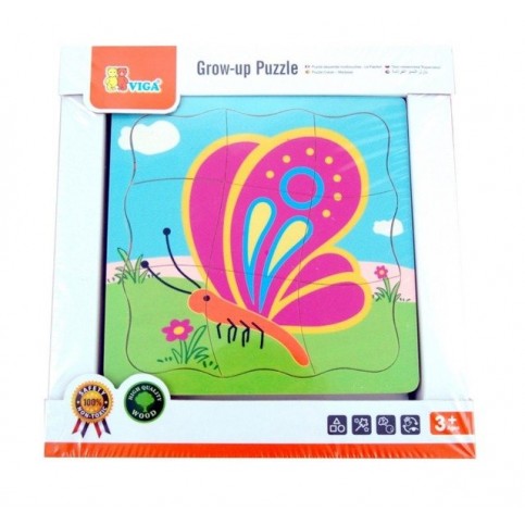 Grow-Up Puzzle - Butterfly