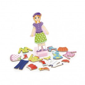 Magnetic Dressing Up Set - Girl 