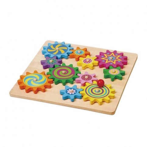 Spinning Cogs and Gears Puzzle