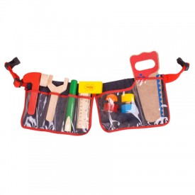 Red Carpenters Tool Belt