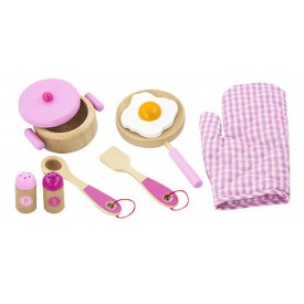 Cooking Utensil Set - Pink 