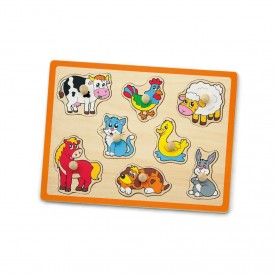 Flat Puzzle - Farm Animals 