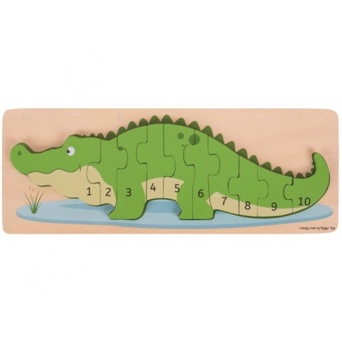 Crocodile Number Puzzle