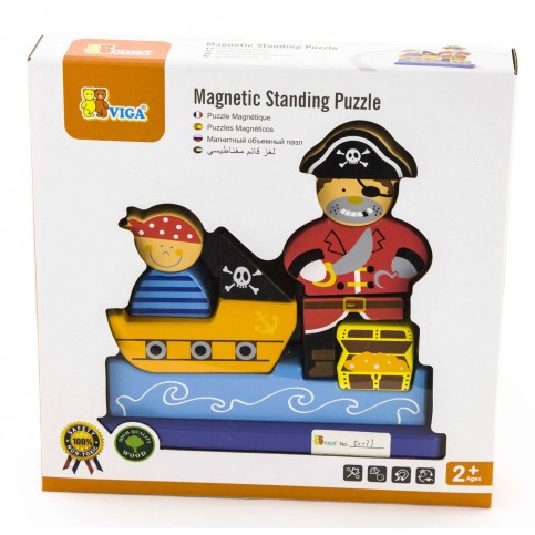 Magnetic Pirate Puzzle